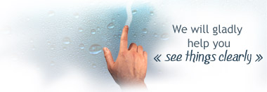 We will gladly help you see things clearly